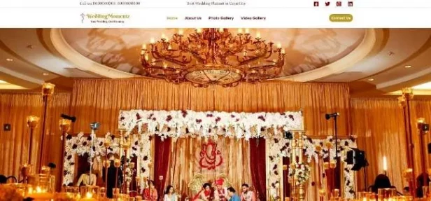 WeddingMomentz Demo Website For Kumar Web Services, Web Designer in Gaya